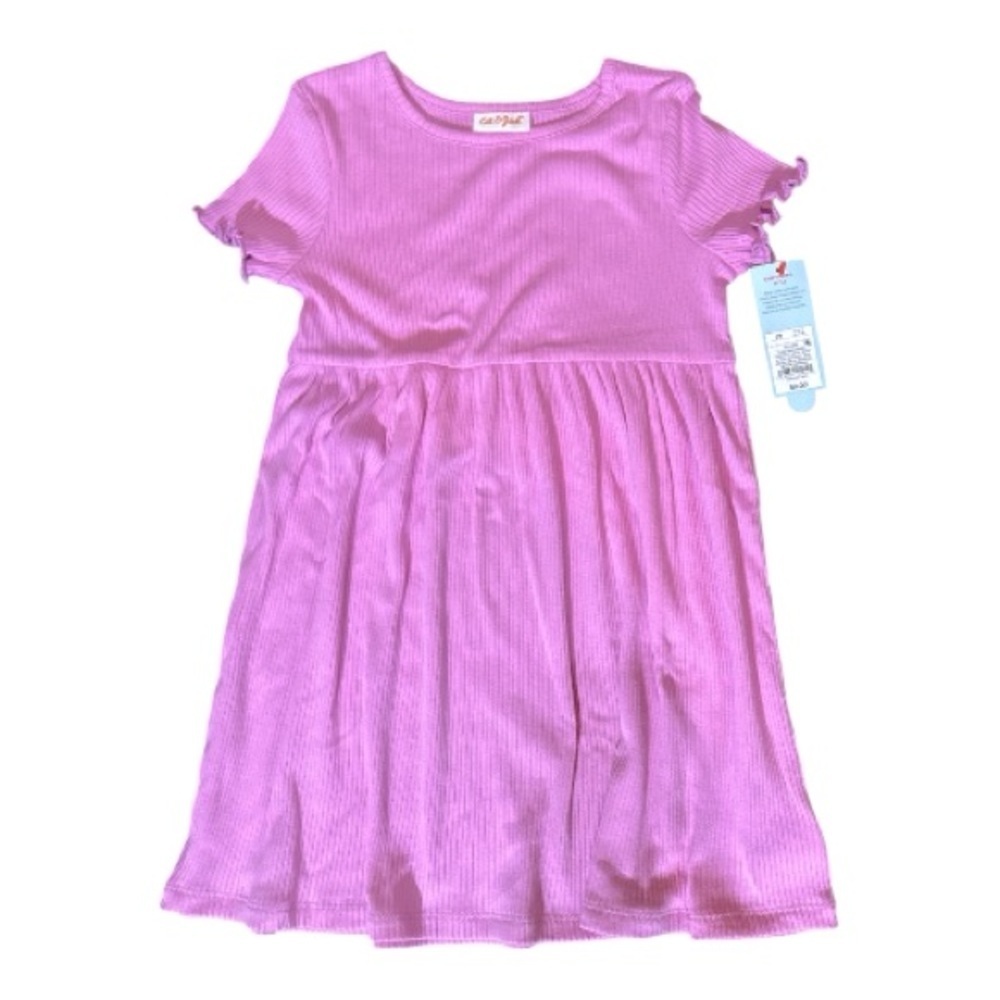 Cat & Jack Little Girls Dress Size 5T Opera Mauve Pink - Picture 4 of 7